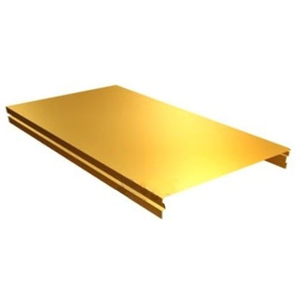 Рейка потолочная Албес AN135A золото 135x6000 мм