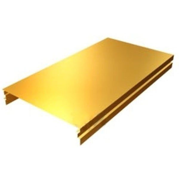 Рейка потолочная Албес AN85A золото 85x6000 мм